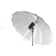 Зонт белый параболический Menik SM-8 150 см